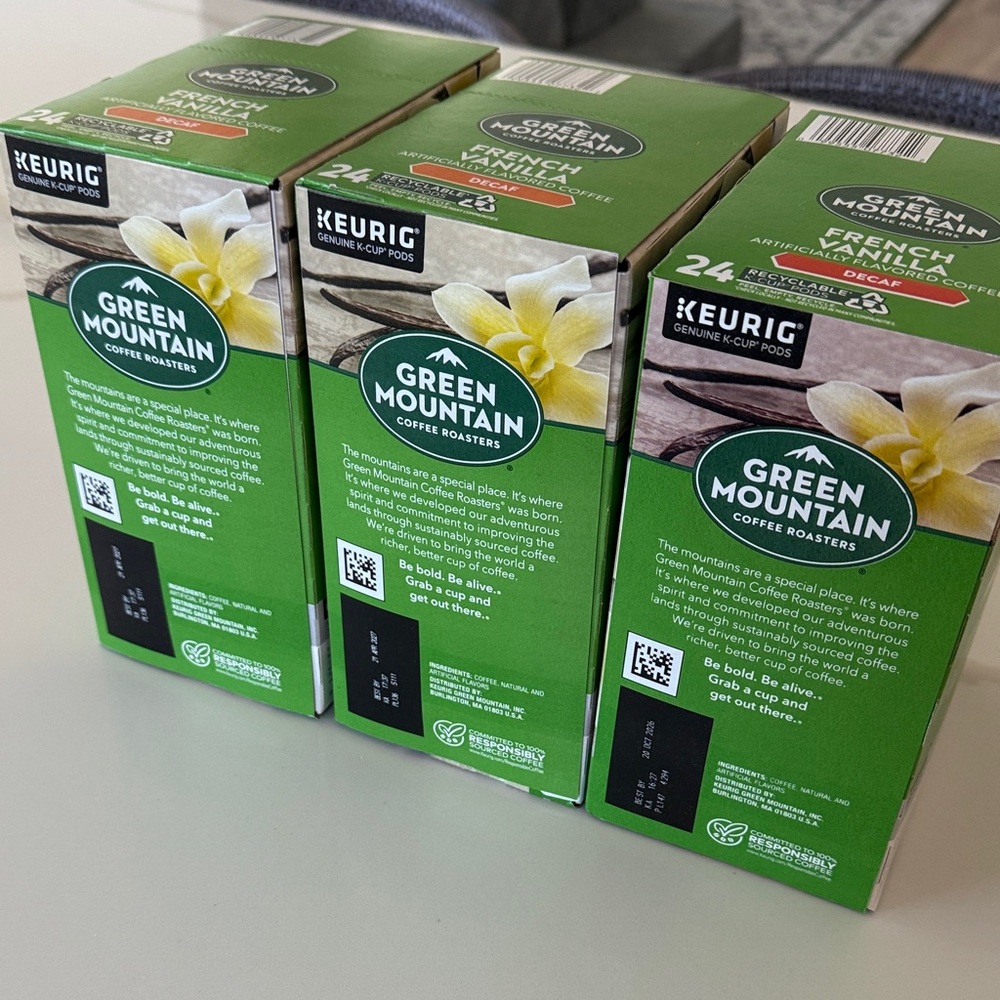 Green Mountain French Vanilla Coffee Pods - Picture 2 of 6
